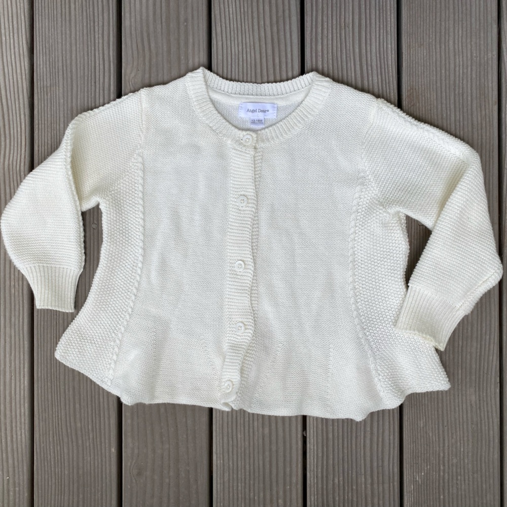 Angel Dear Cardigan (NWOT), 12-18 Months